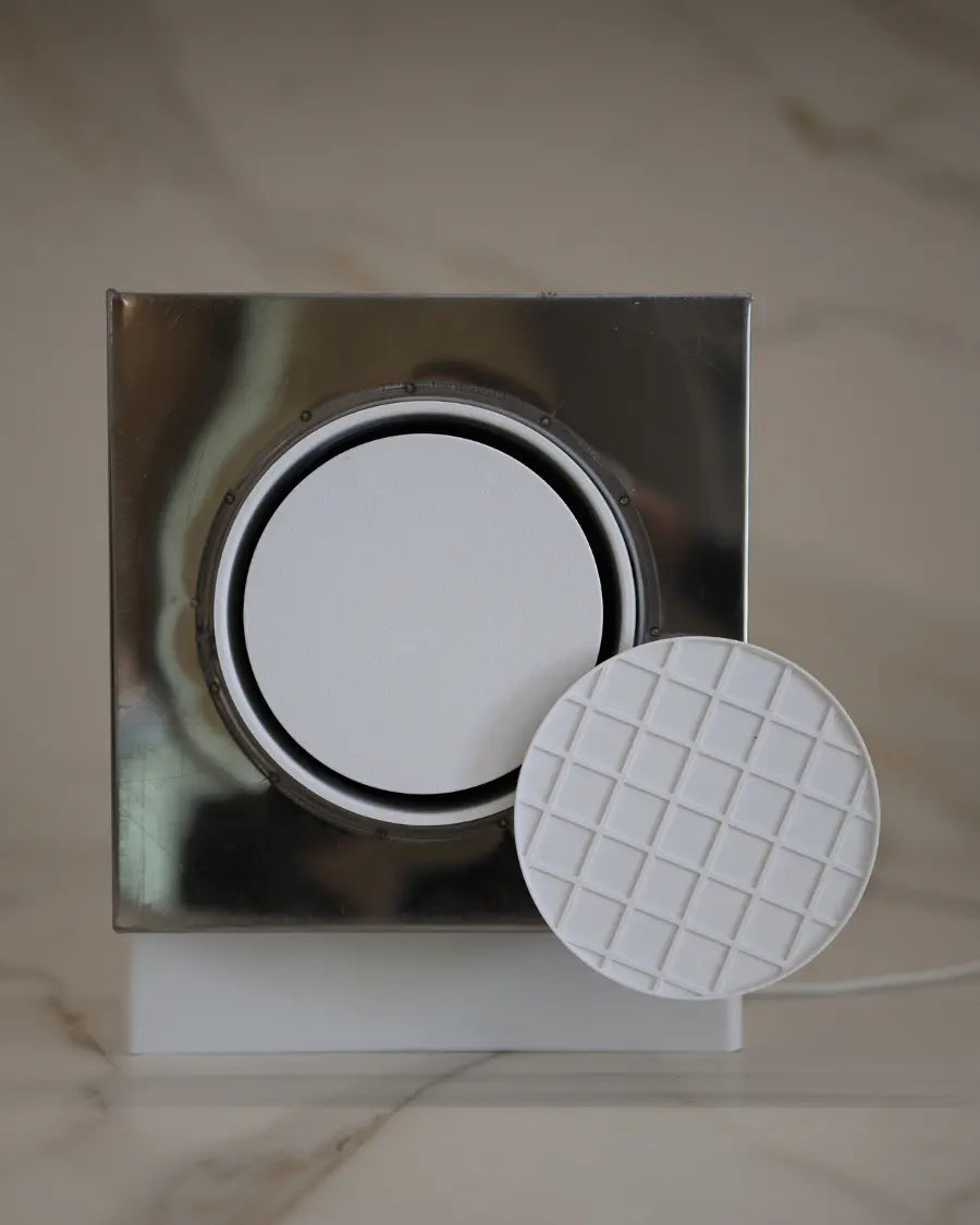 Flush Mount Exhaust Fan for Drywall - GRATKA SLIM 150 GRATKA