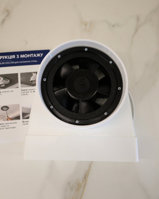 Hidden Exhaust Fan for Stretch Ceilings - Gratka SLIM 150