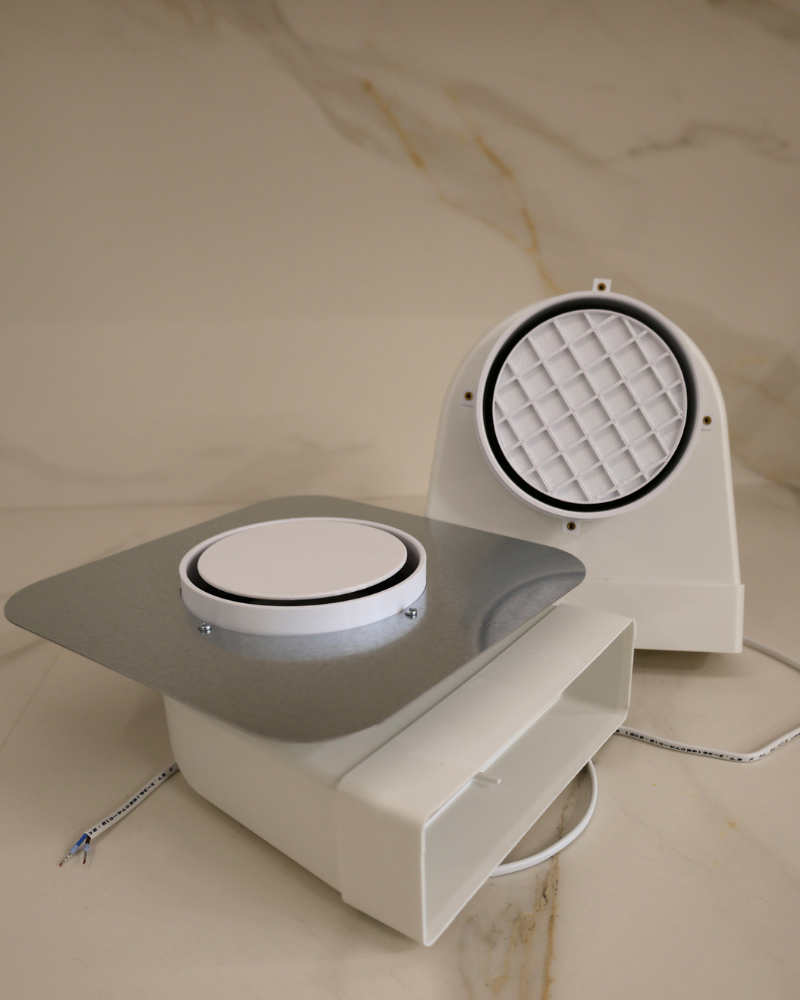 Round Flush-Mount Ceiling Diffuser - Gratka SLIM 125