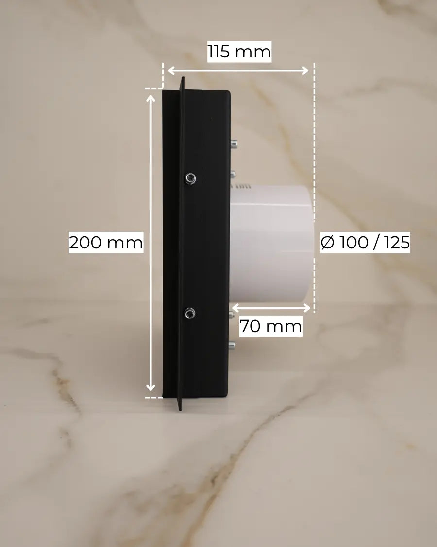 Hidden Exhaust Fan for Tile & Drywall - Gratka HIDE 100 GRATKA