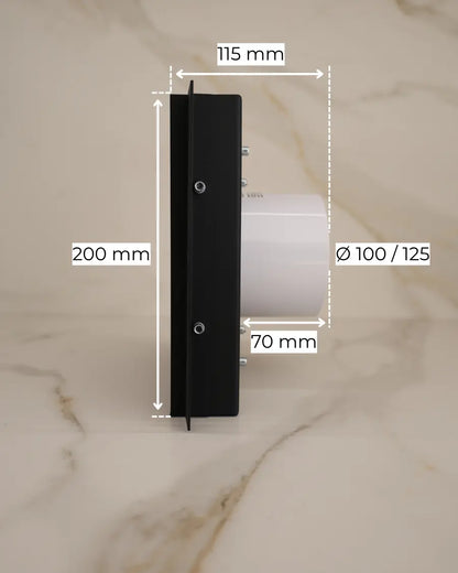 Hidden Exhaust Fan for Tile & Drywall - Gratka HIDE 100 GRATKA