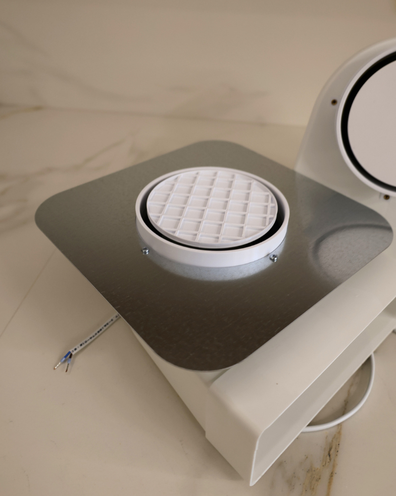 Round Flush-Mount Ceiling Diffuser - Gratka SLIM 150
