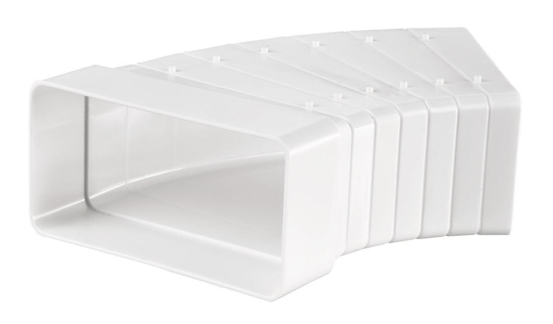 Multi-Angle Horizontal Elbow for Flat Ducts